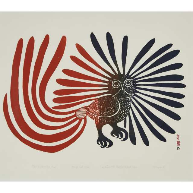 Kenojuak Ashevak “Enchanted Owl”