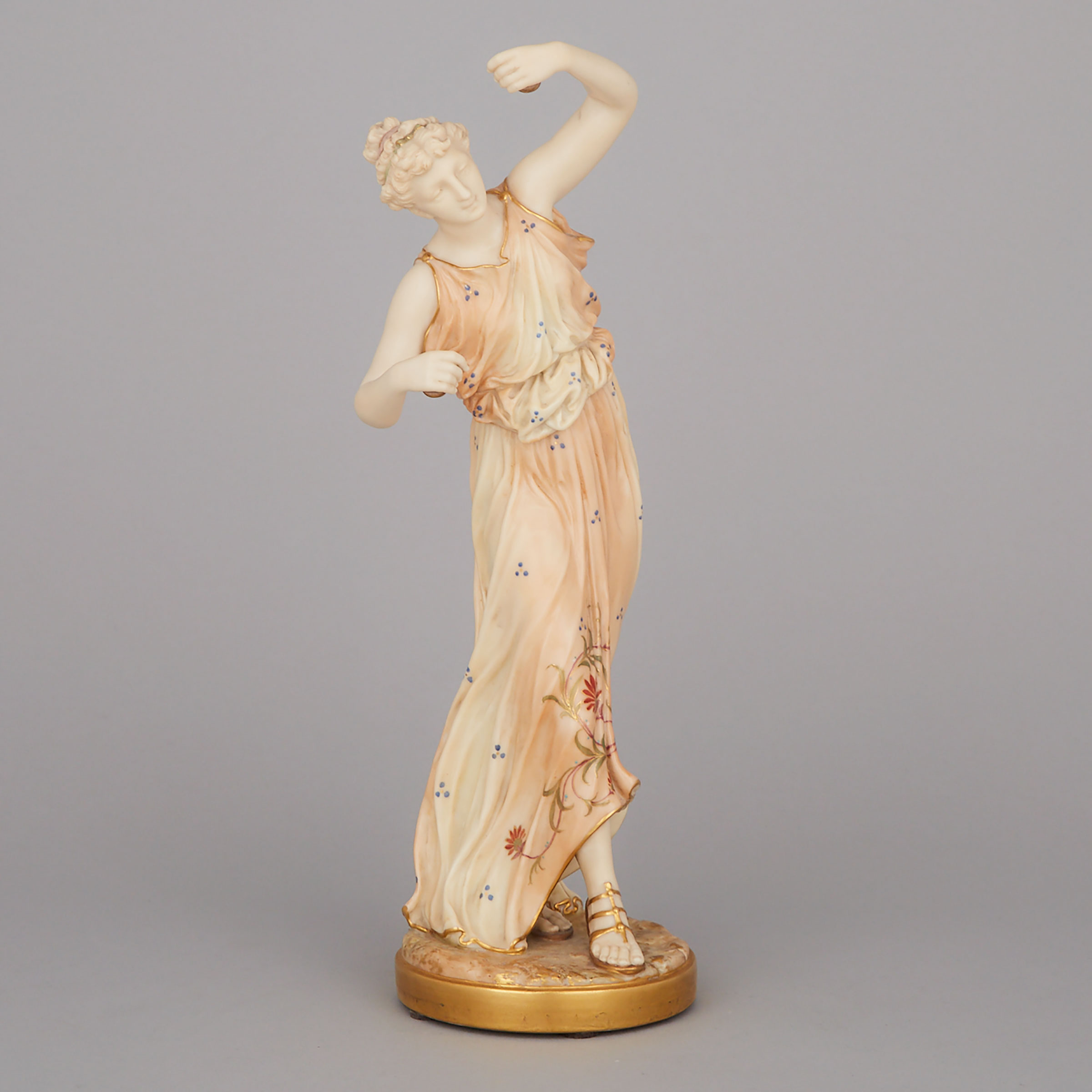 Royal Worcester Dancing Figure, 1898