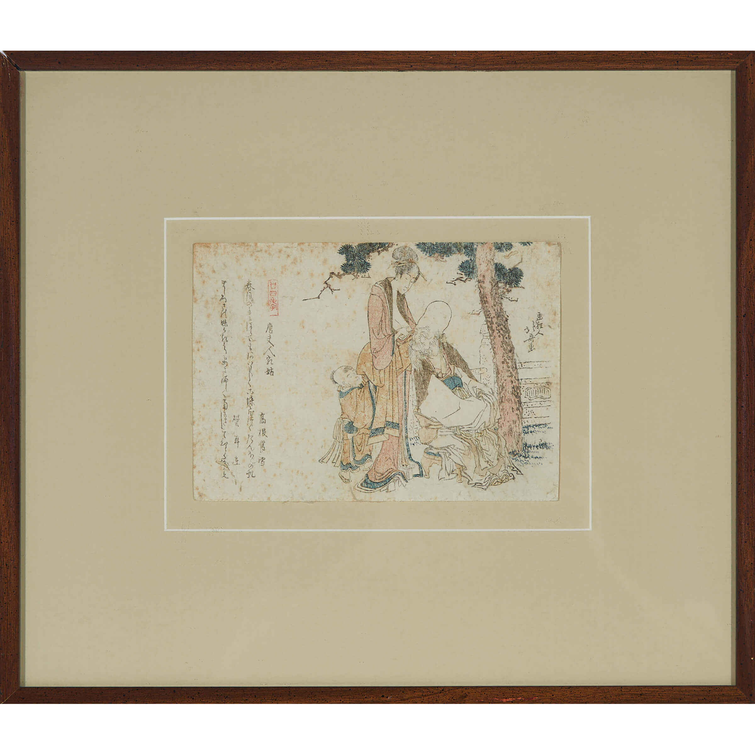 Katsushika Hokusai (1760-1849), Fukurokuju