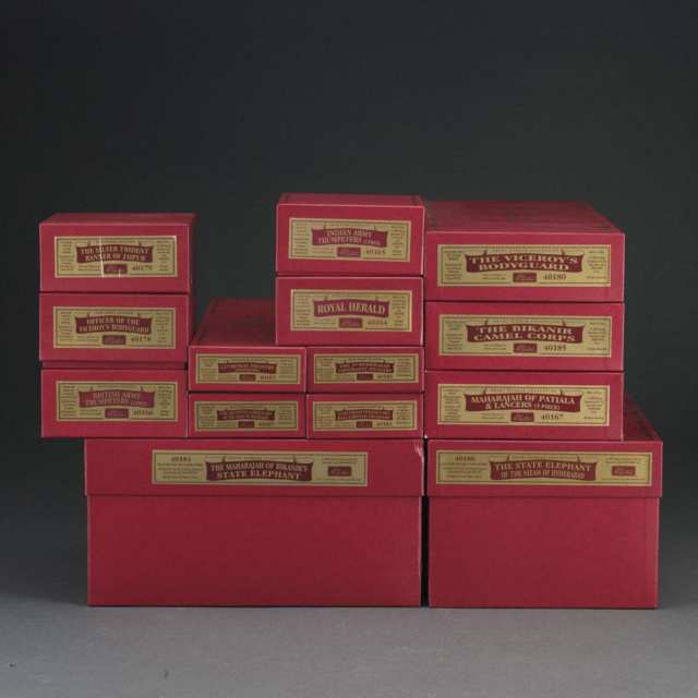 Fourteen Britains Special Collectors Edition Delhi Durbar Collection Boxed Sets