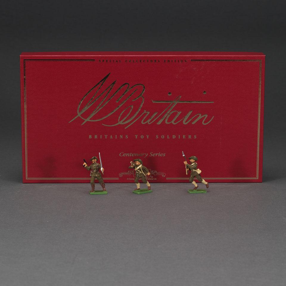 Two Britains Special Collectors Edition Cenetary Series Boxed Sets