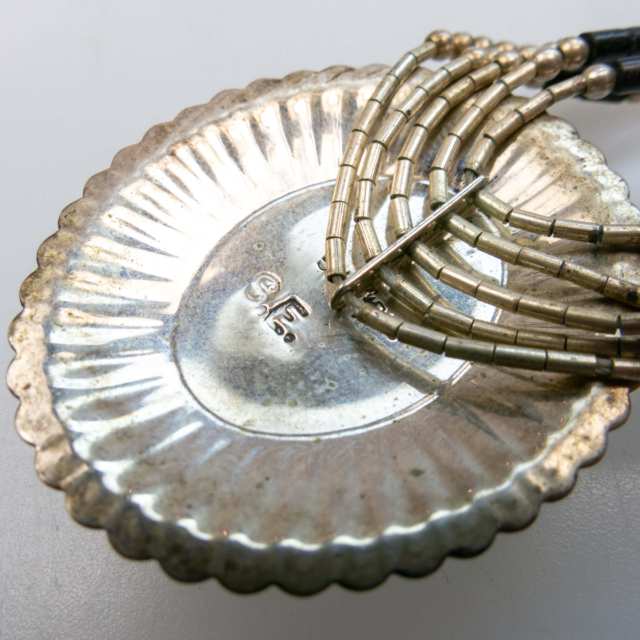 Sensa Eustace Zuni Sterling Silver Multi-Strand Necklace And Bracelet
