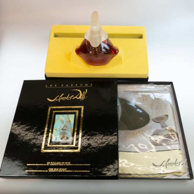 Salvador Dali Special Edition Perfume And Silk Scarf