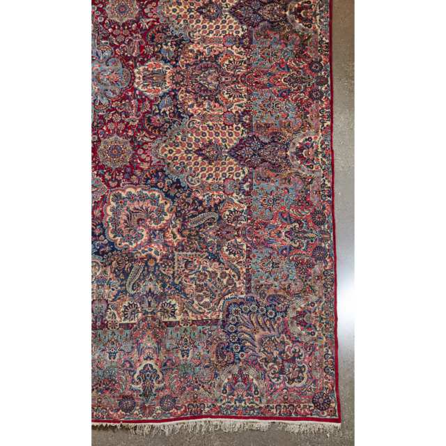 Kerman Carpet, Persian, early 20th century