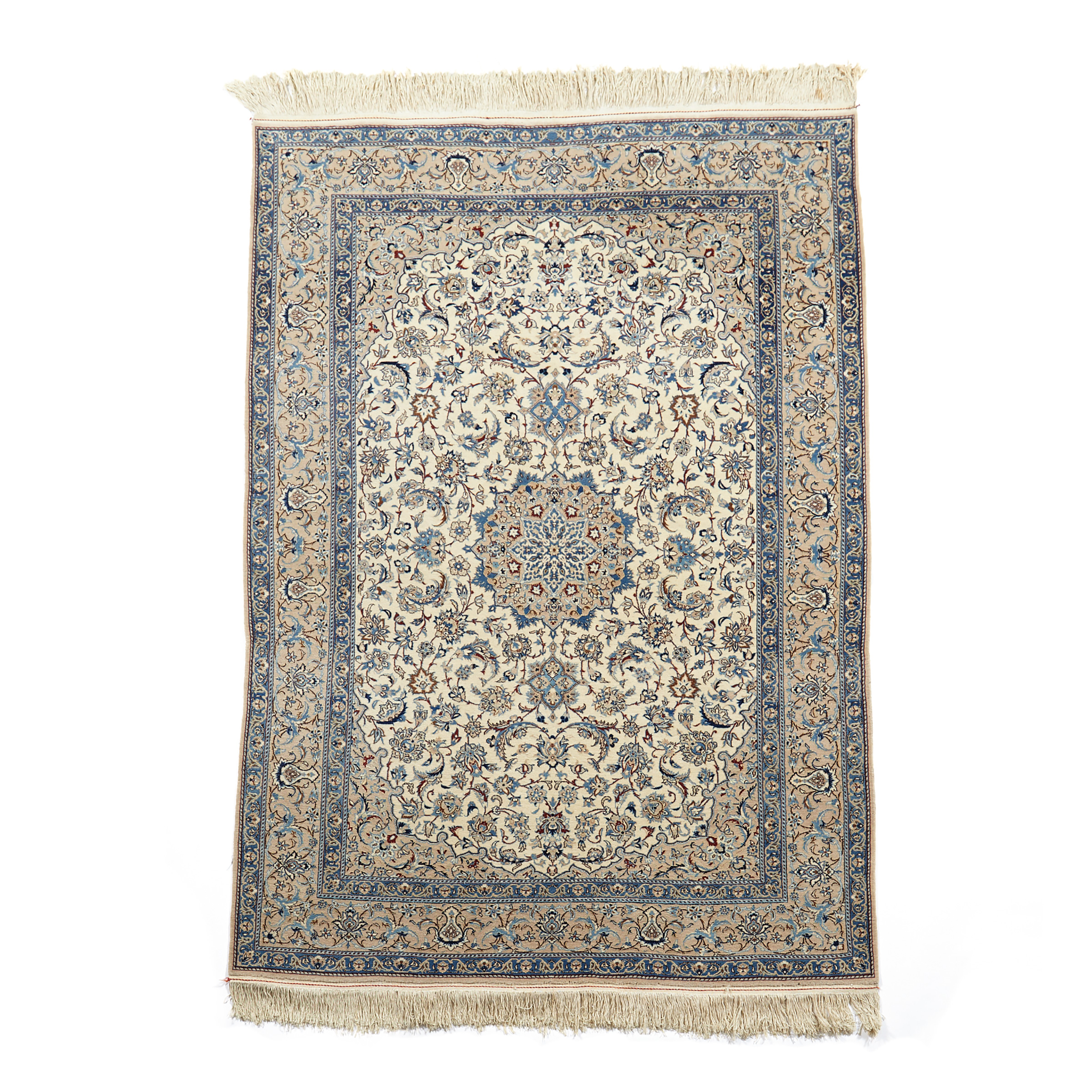 Fine Nain Carpet, Persian, mid 20th century