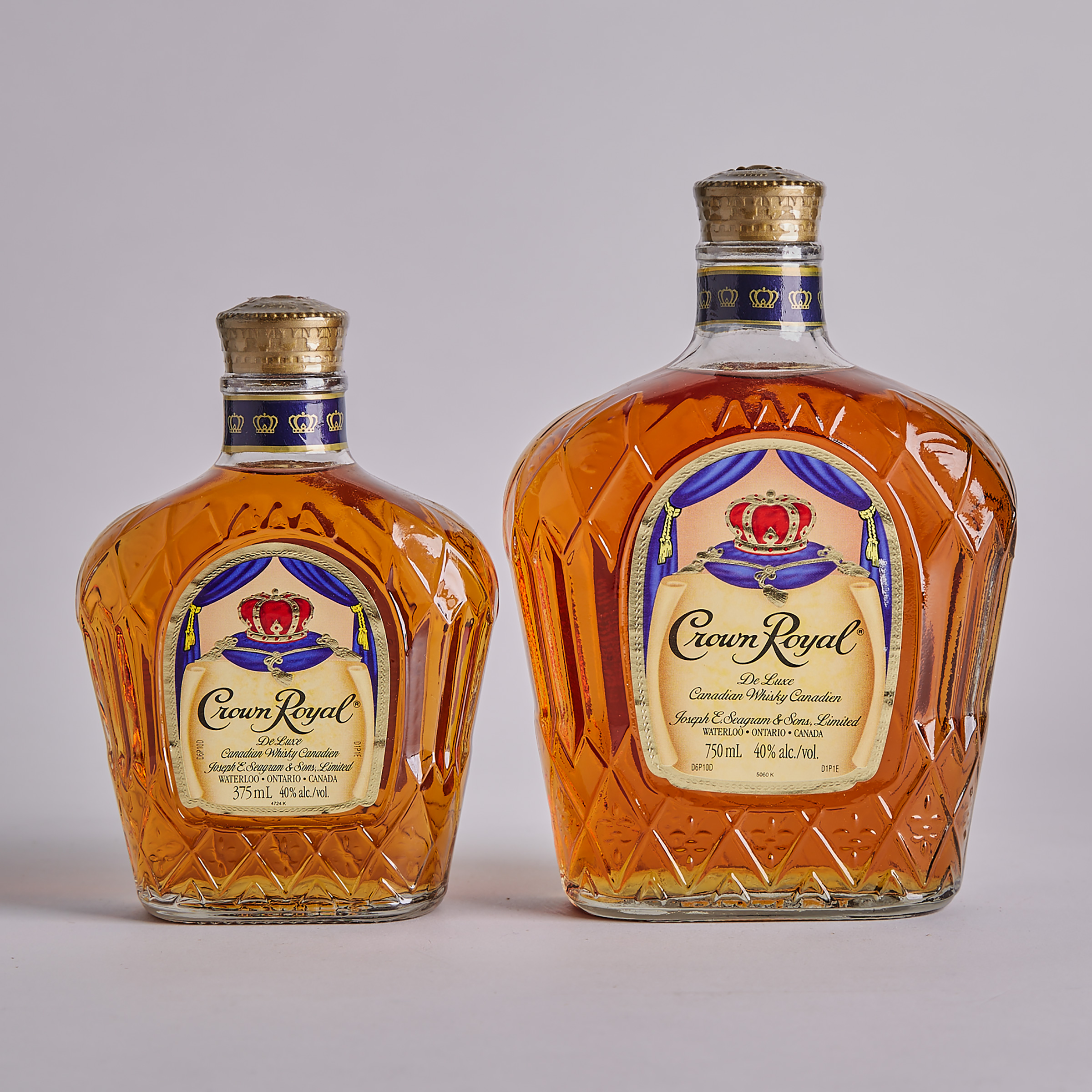 CROWN ROYAL DELUXE CANADIAN WHISKY (ONE 375 ML)
CROWN ROYAL DELUXE CANADIAN WHISKY (ONE 750 ML)