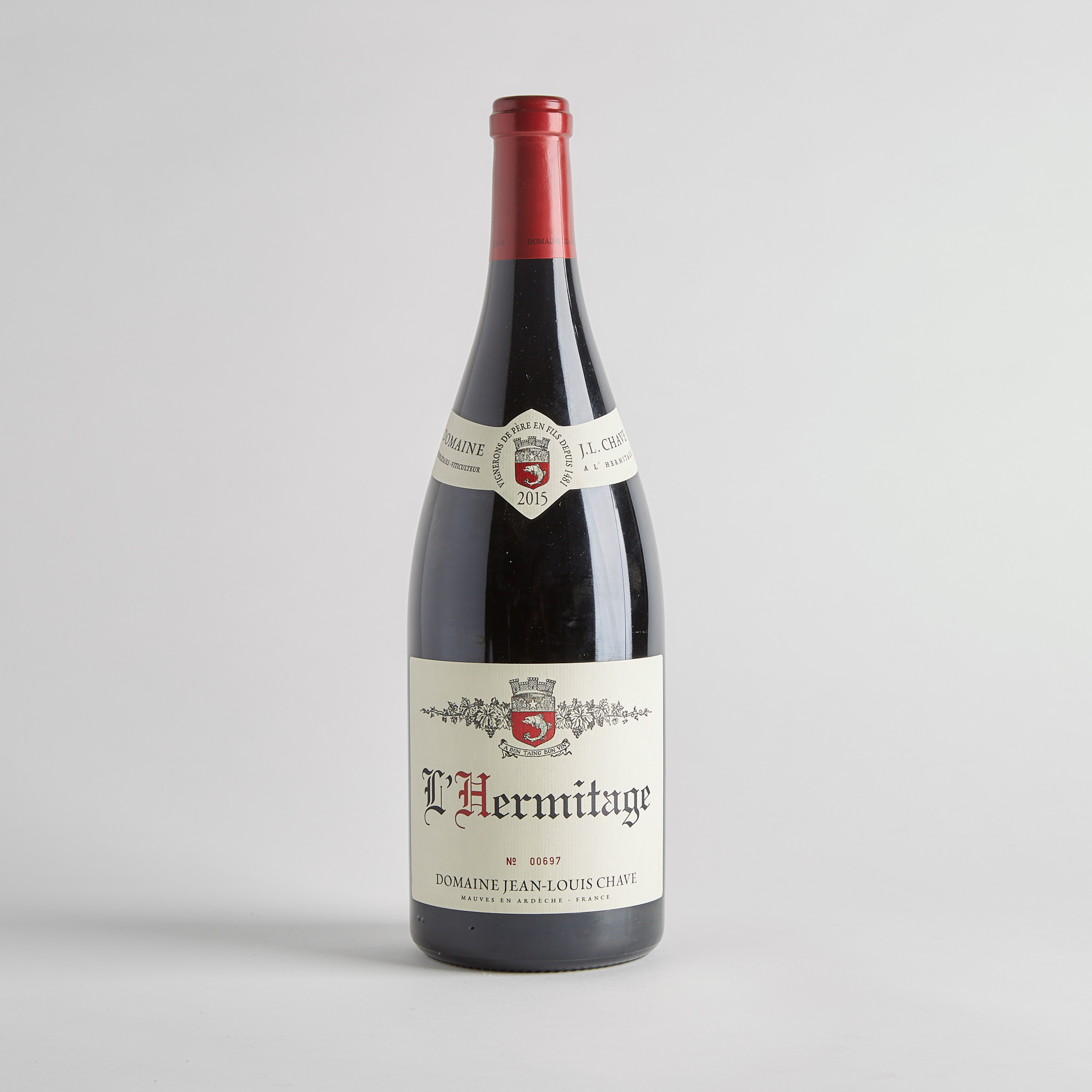 DOMAINE JEAN-LOUIS CHAVE L'HERMITAGE 2015 (1 MAG.) WA 97