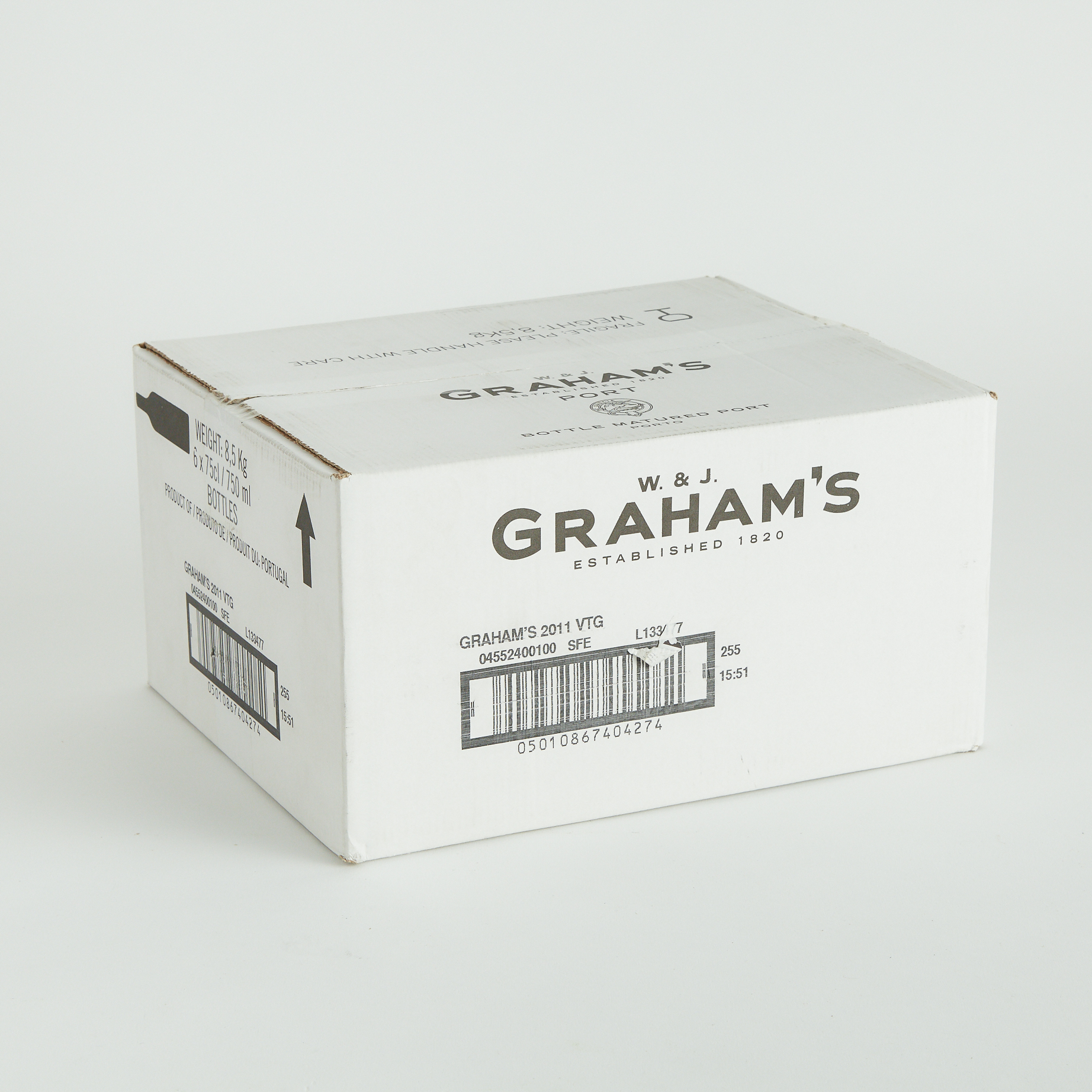 GRAHAM'S VINTAGE PORT 2011 (6, OC) WA (95-97)