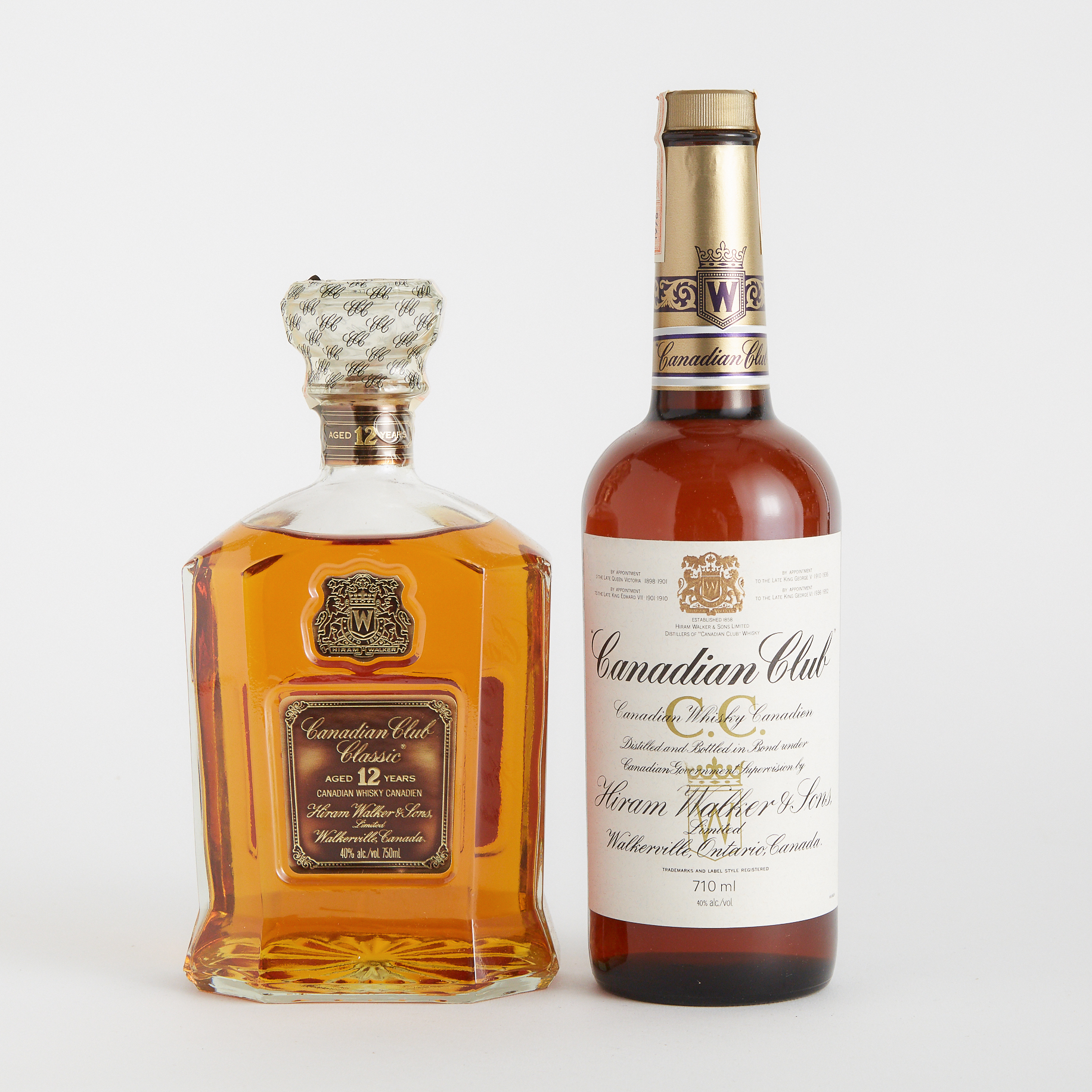 CANADIAN CLUB CANADIAN WHISKY NAS (ONE 710 ML)
CANADIAN CLUB CLASSIC CANADIAN WHISKY 12 YEARS (ONE 750 ML)