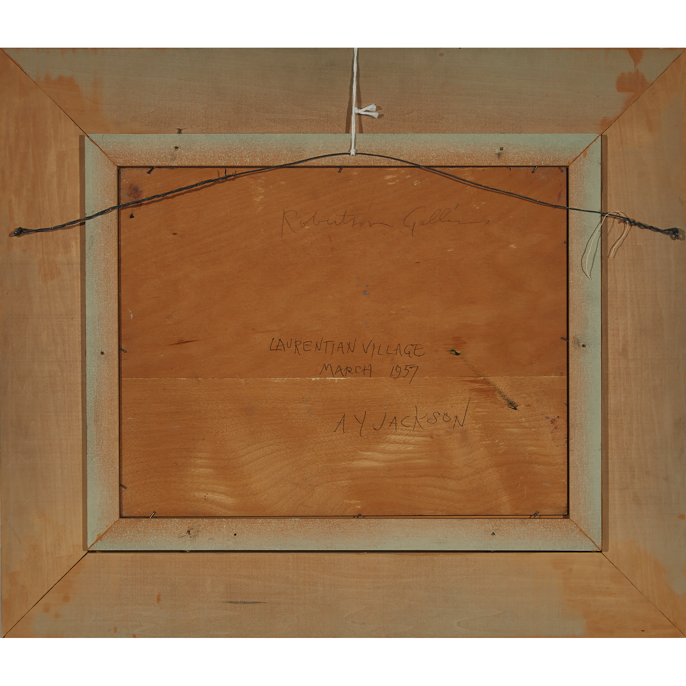 ALEXANDER YOUNG JACKSON, O.S.A., R.C.A.