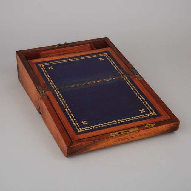 Victorian Rosewood Writing Slope, c.1870