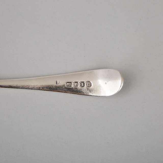 Four George III Silver Old English Pattern Table Spoons, Hester Bateman, London, 1786