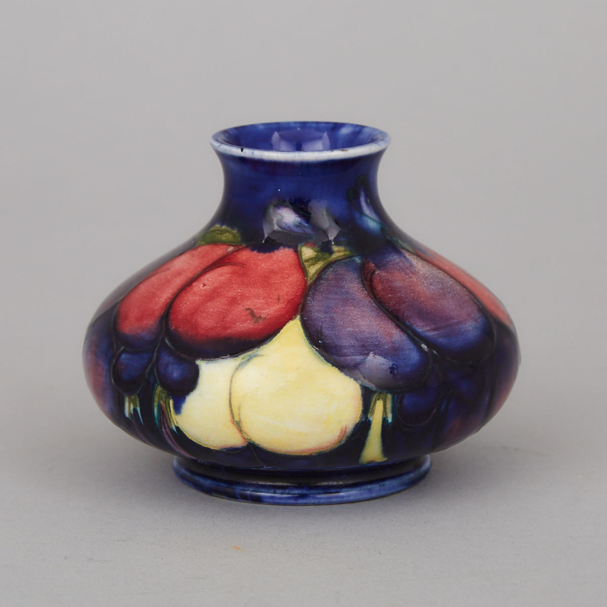 Small Moorcroft Wisteria Vase, c.1925
