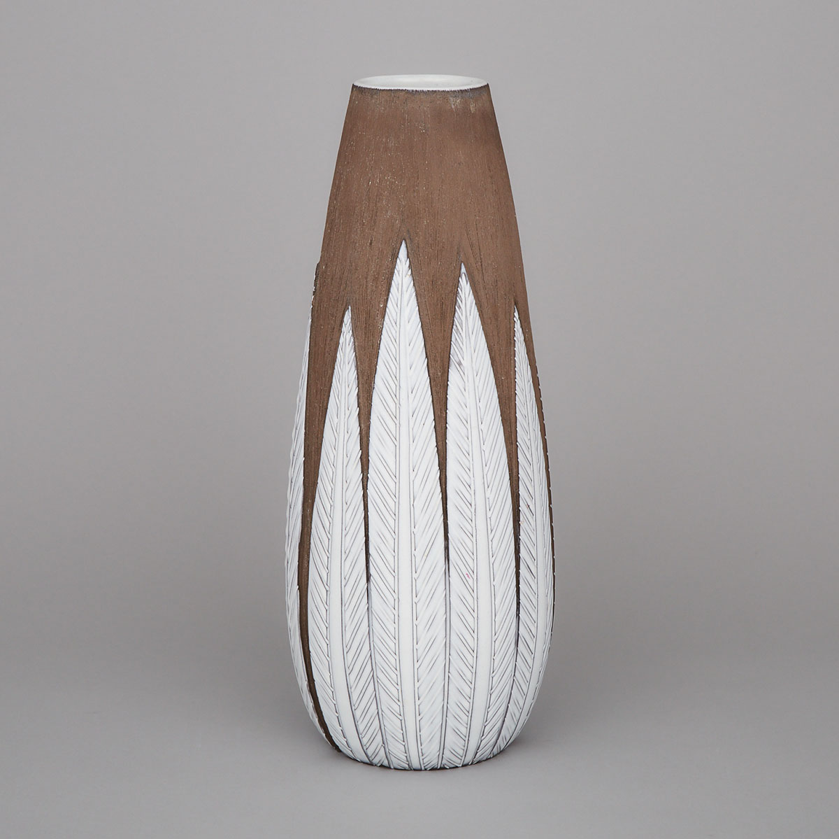 Upsala Ekeby 'Paprika' Vase, Anna-Lisa Thomson, mid-20th century