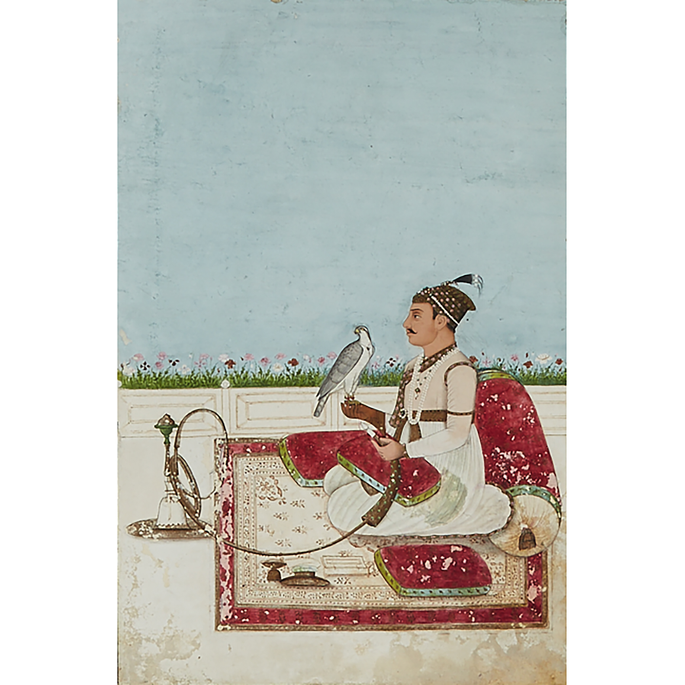 Bikaner School, Portrait of a Seated Prince, Early 19th Century