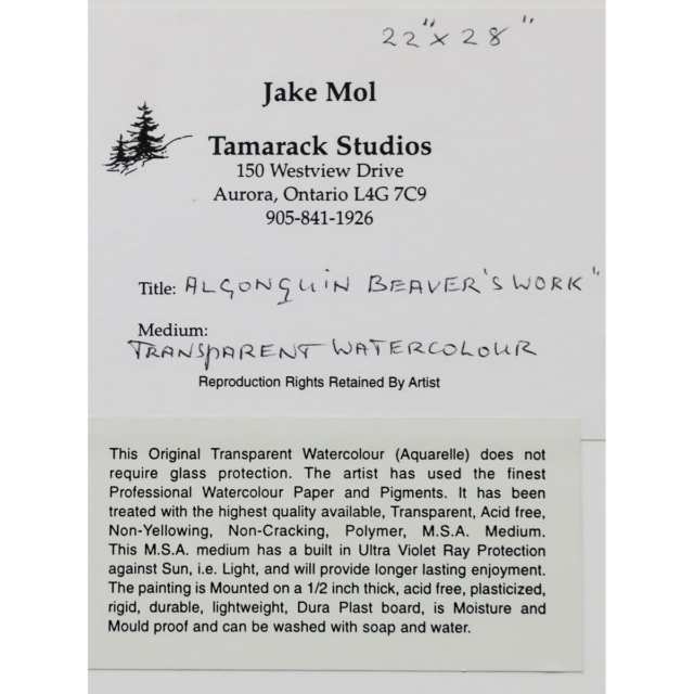 JAKE MOL (CANADIAN, 1935-)