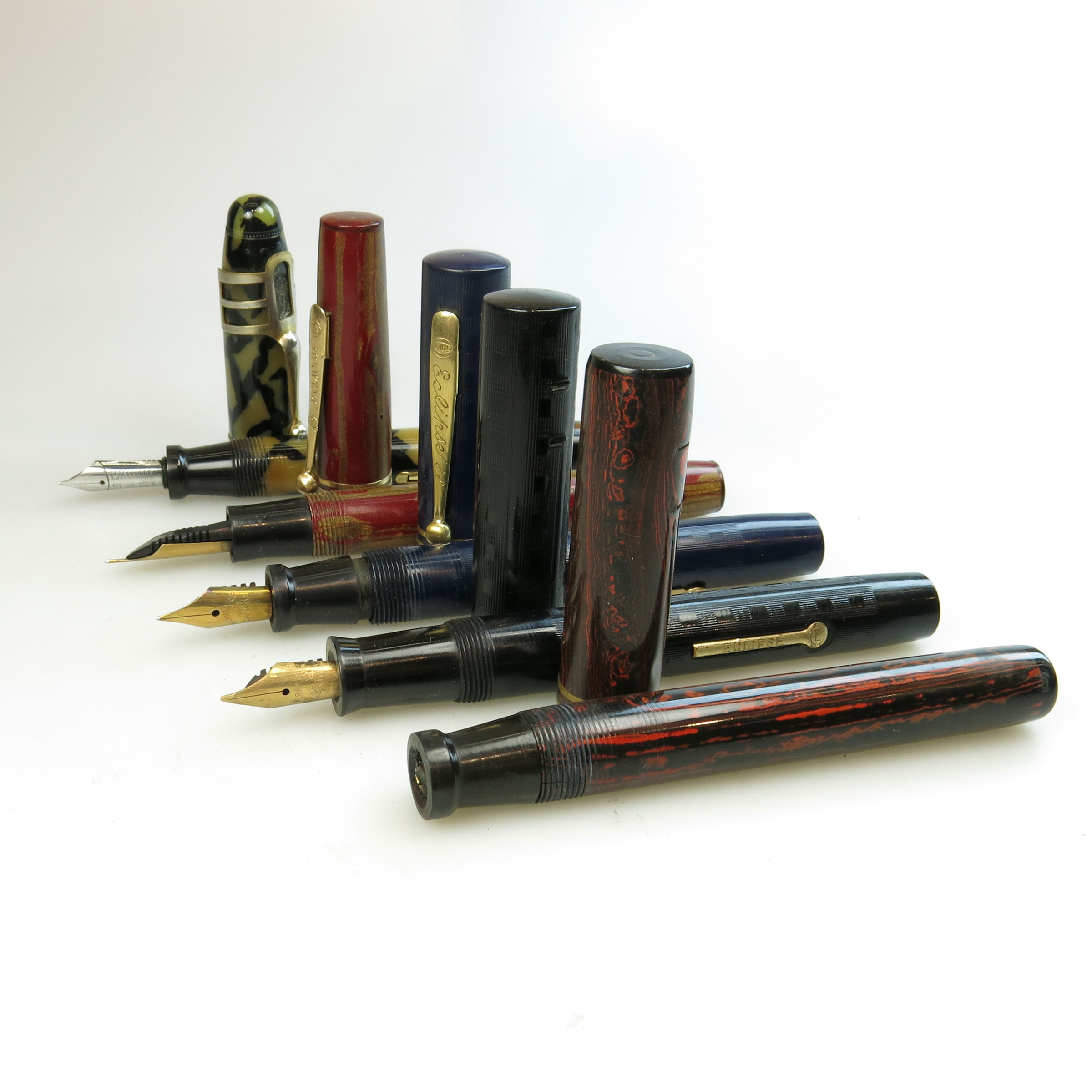 5 Various Eclipse Fountain Pens
