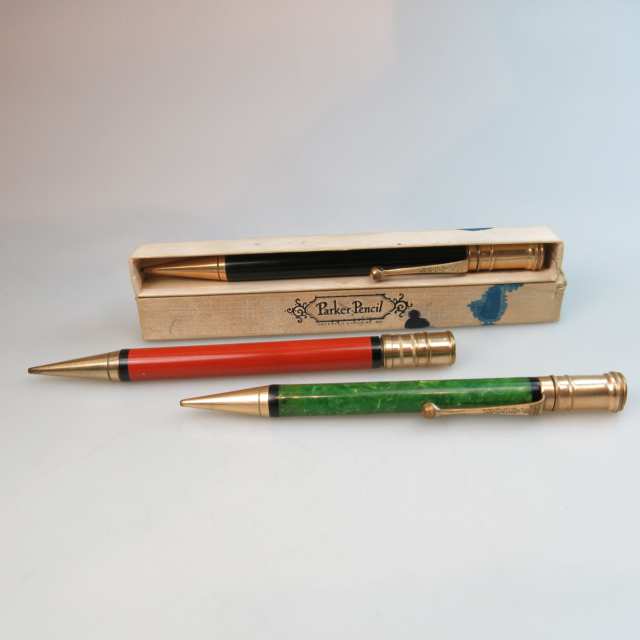 3 Parker Duo Fold Mechanical Pencils