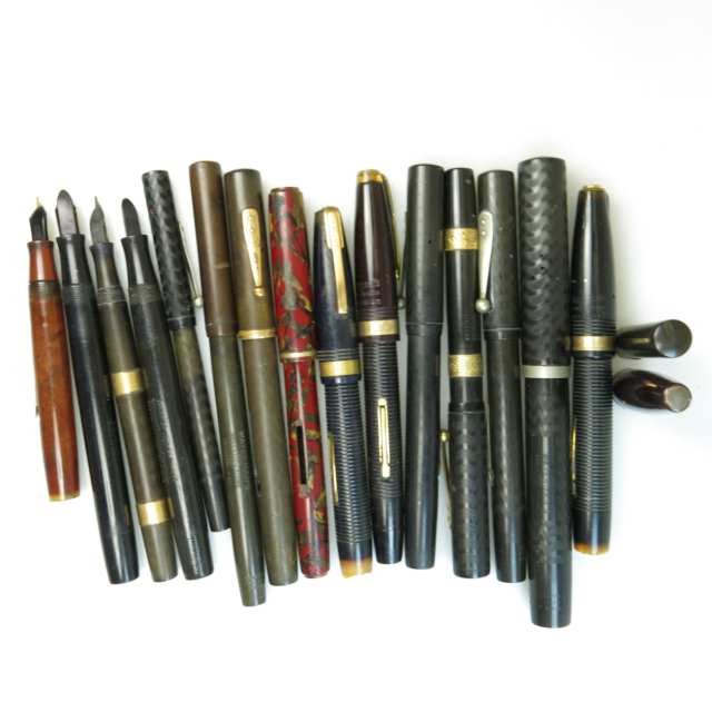Quantity Of Waterman Partial Pens And Pen Parts