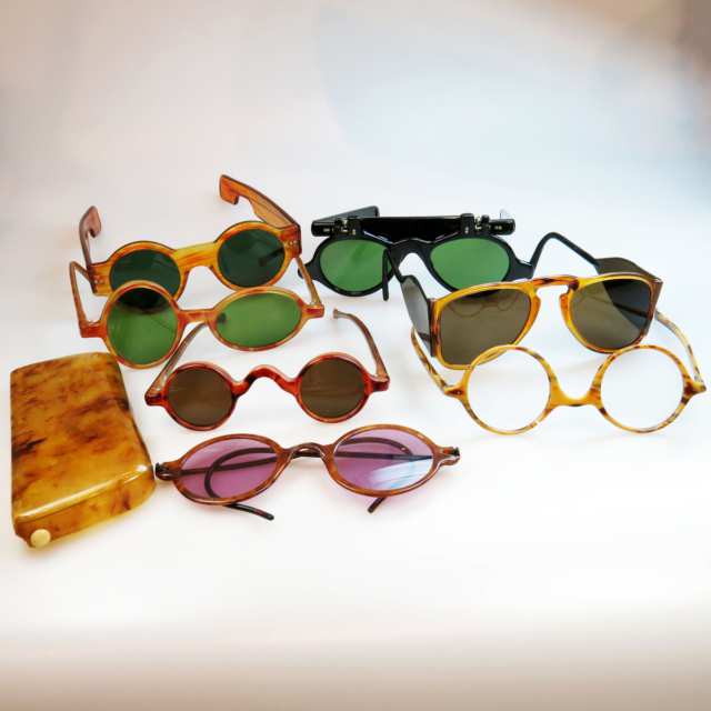7 Pairs Of 20th Century Sunglasses