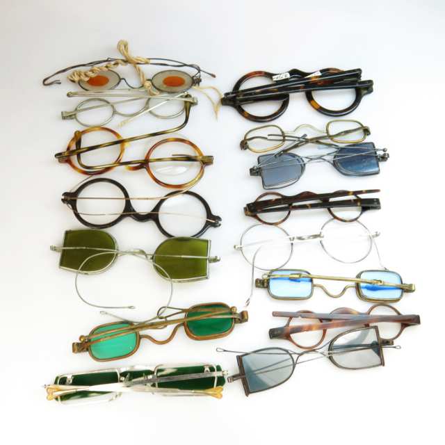 15 Various Pairs Of 19th & 20th Century Spectacles