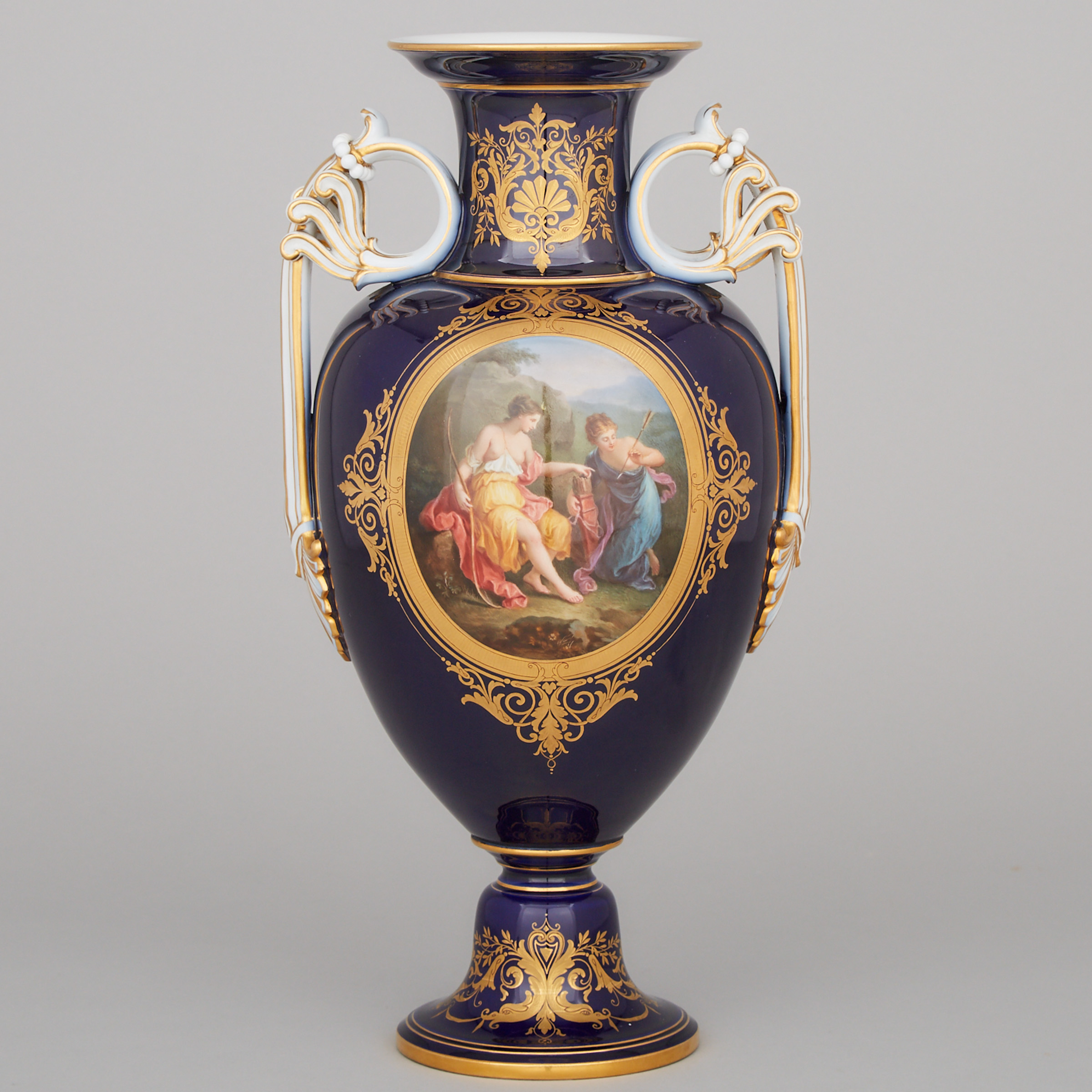 Meissen Two-Handled Vase, early 20th century