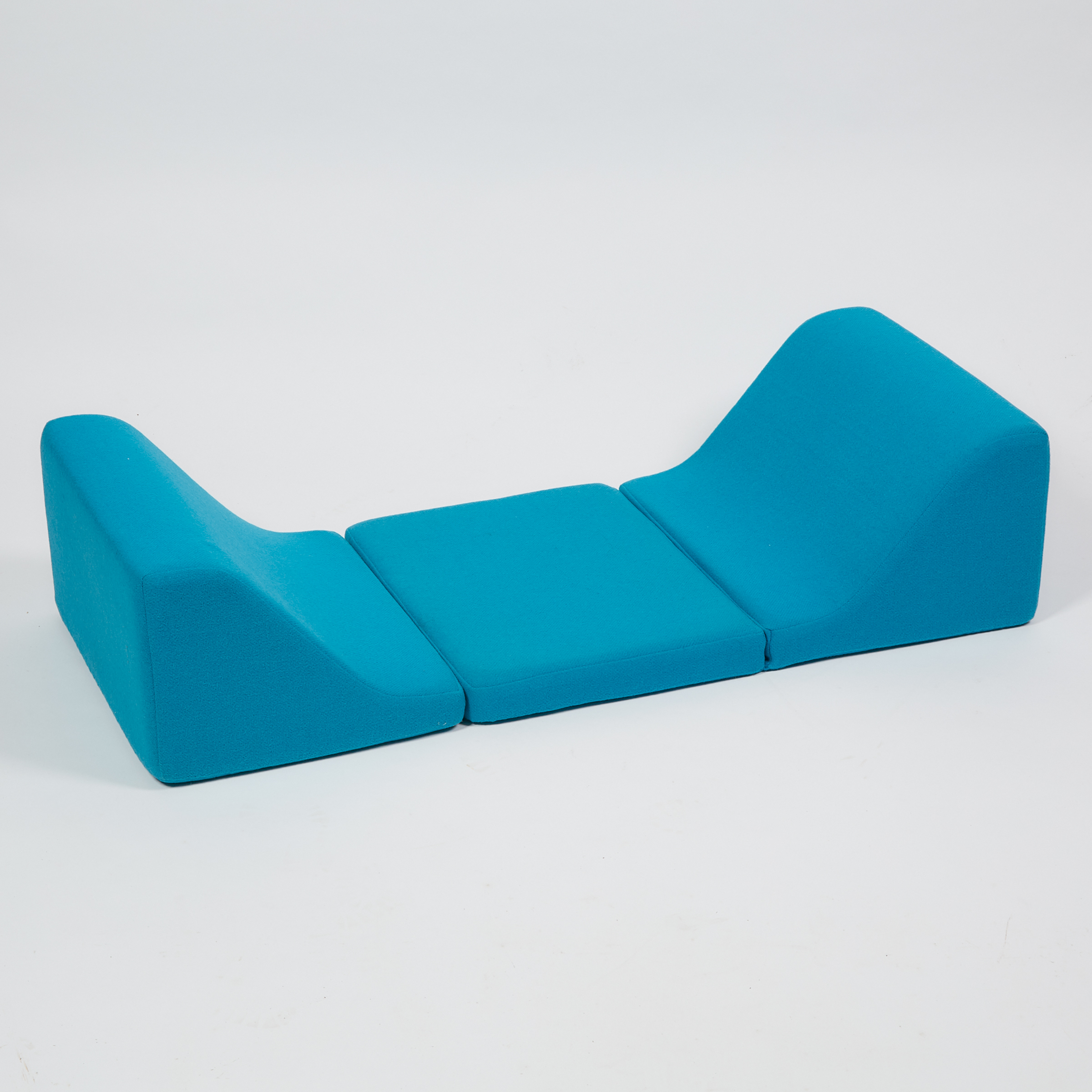 Johannes Larsen (b.1912) 'Cubo' Adjustable Cushion Ottoman, c.1967