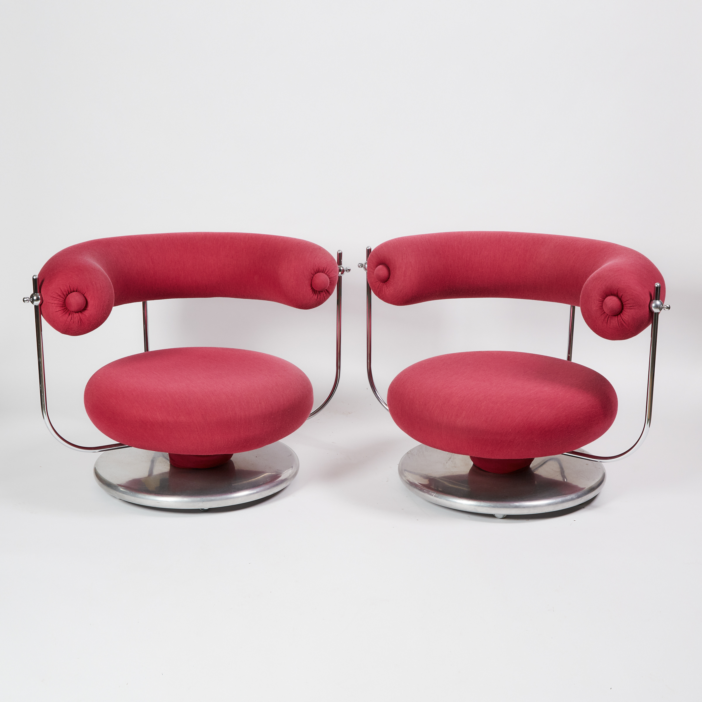 Pair of S401 Lounge Chairs by Verner Panton for Thonet, 1967
