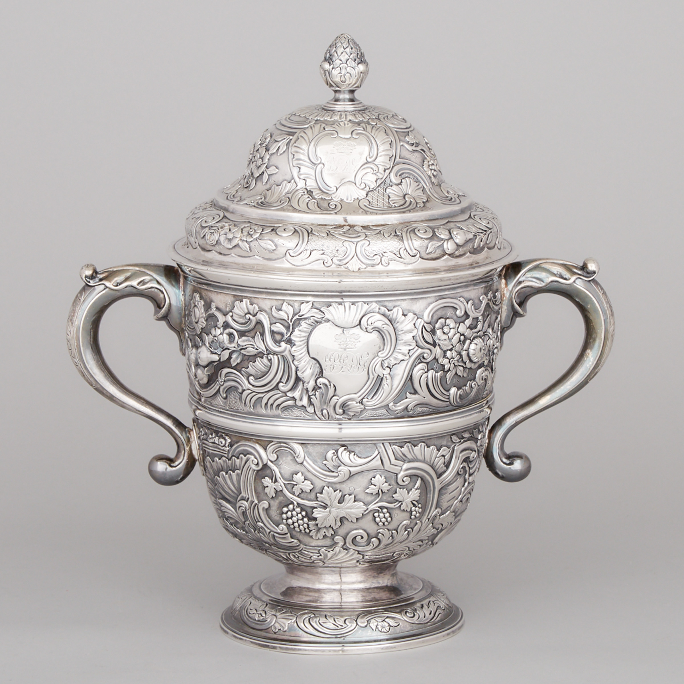 George II Irish Silver Two-Handled Covered Cup, John Williamson and Thomas Williamson, Dublin, 1733