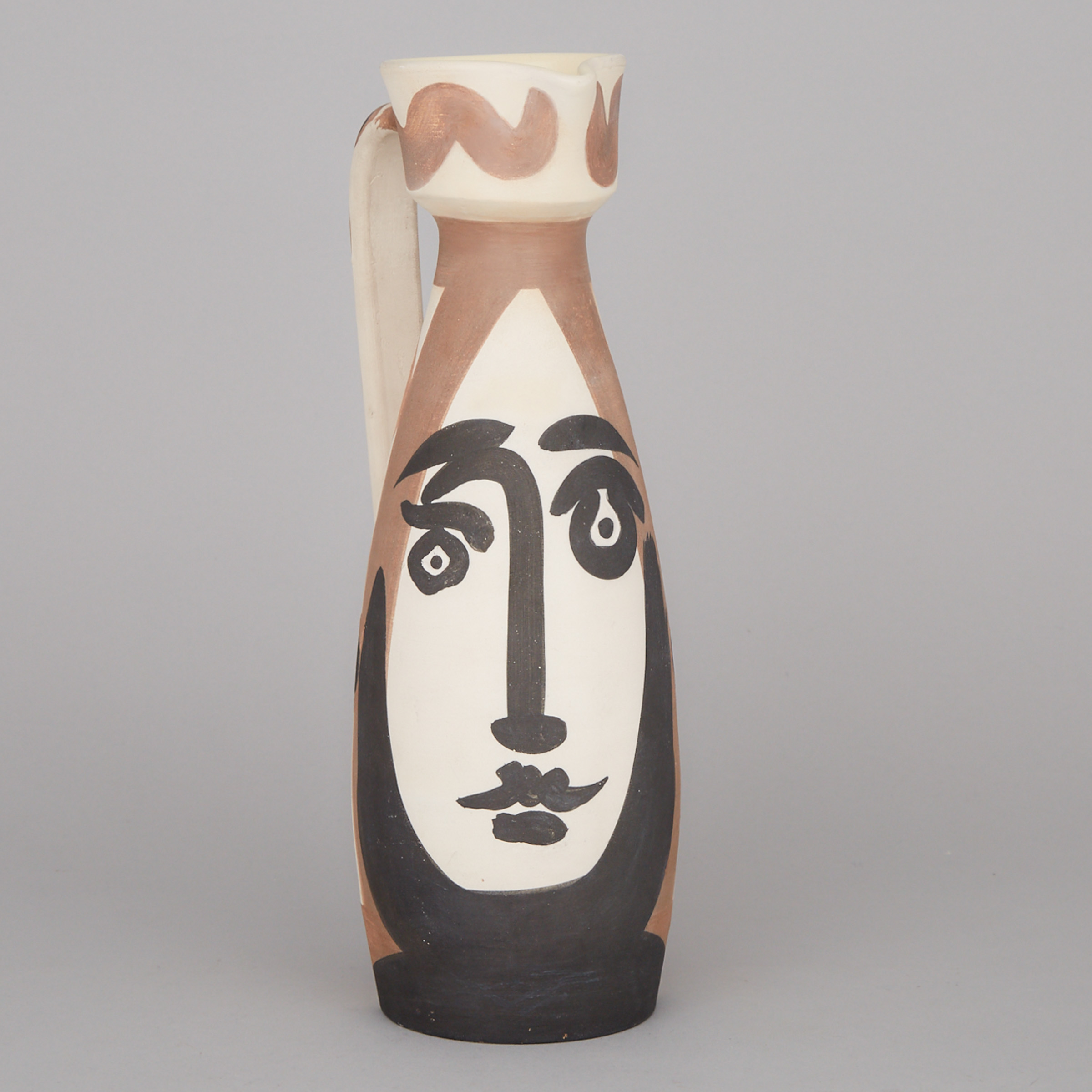 ‘Visage’, Pablo Picasso (1881-1973), Ceramic Jug, c.1955