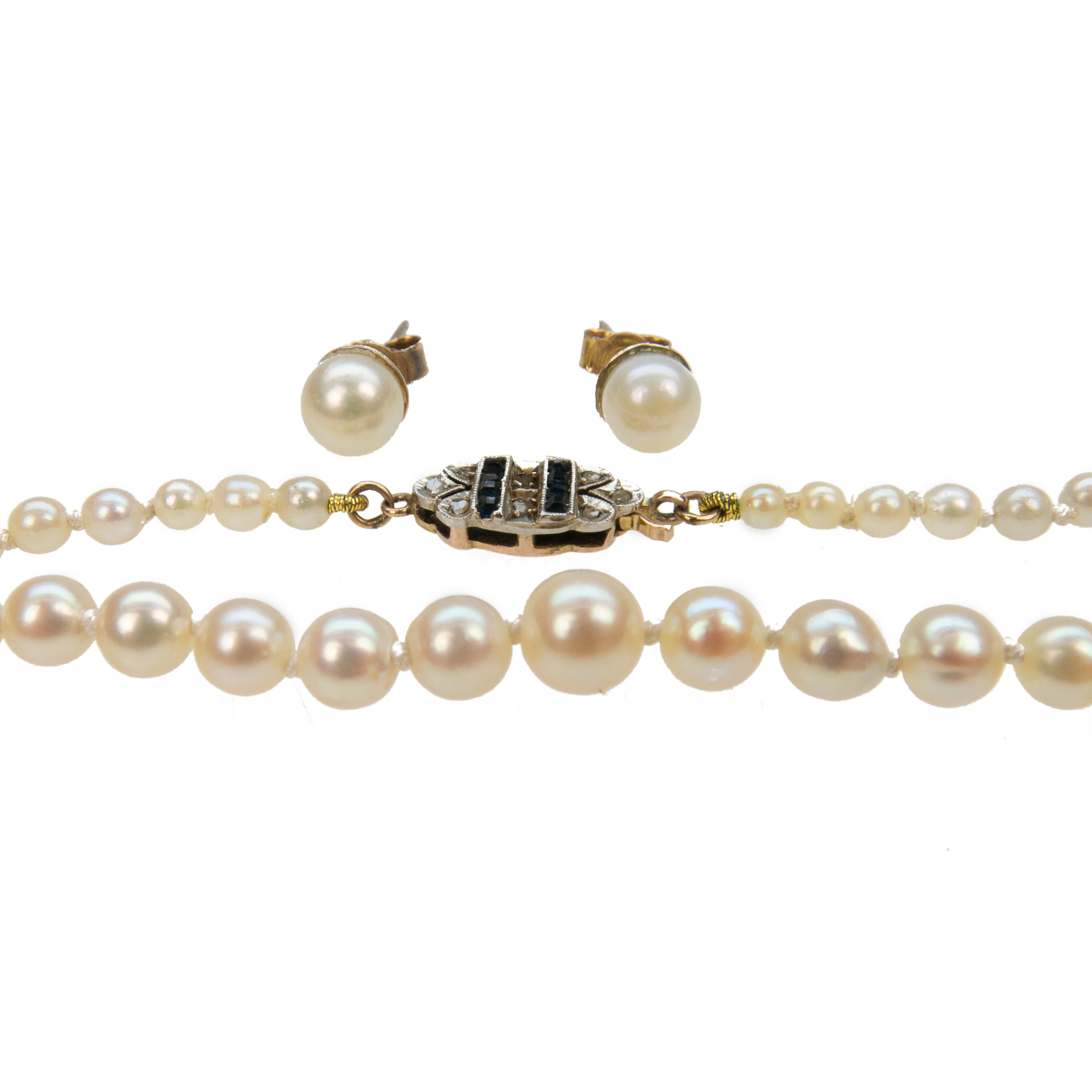 Single Strand Of Graduated Cultured Pearls