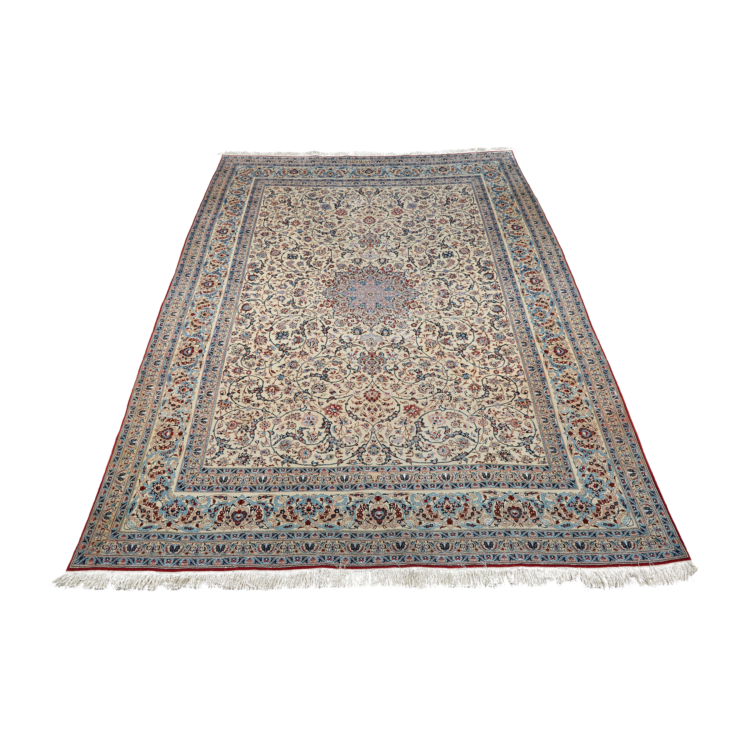 Fine Nain Carpet, Persian, mid to late 20th century