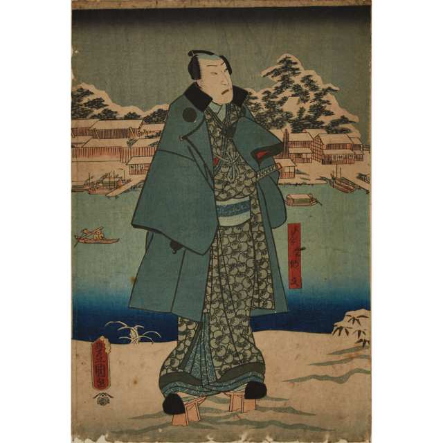 A Group of Eight Japanese Woodblock Prints