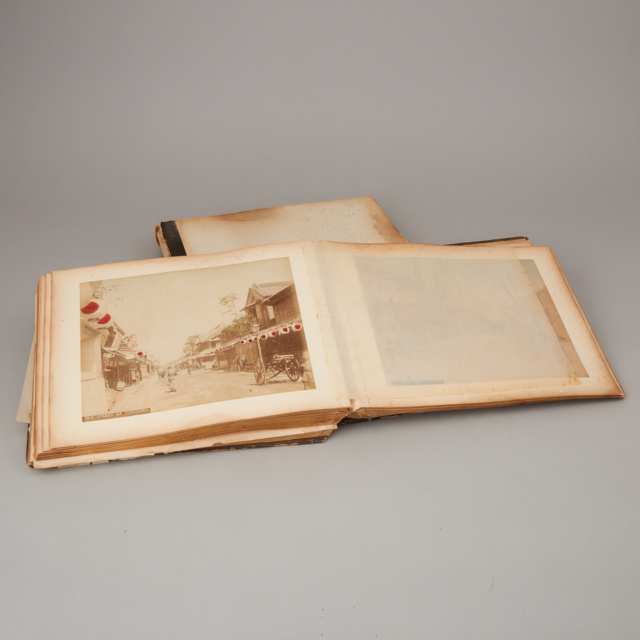 Kusakabe Kimbei (1841-1934), Adolfo Farsari (1841-1989), One Hundred and Twelve Hand-Tinted Albumin Prints of Japan, Circa 1880