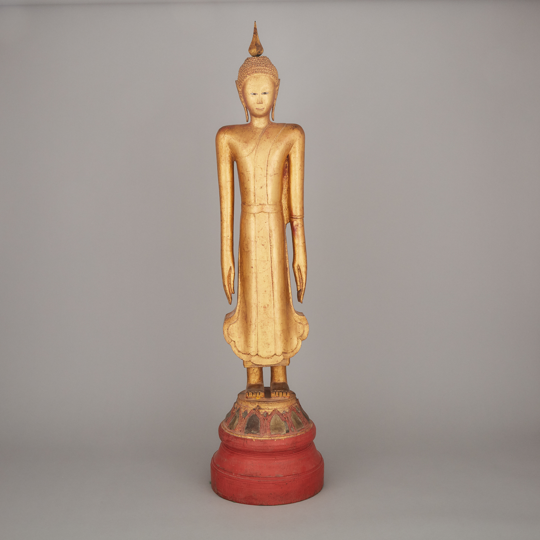 A Southeast Asian Standing Figure of Buddha