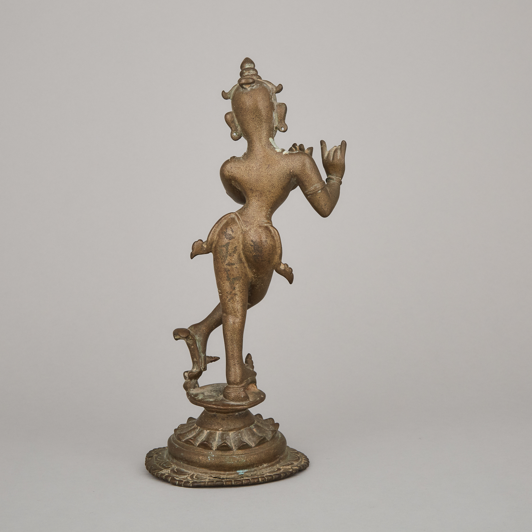 A Bronze Venugopal Standing Figure Shiva, India, 17th Century