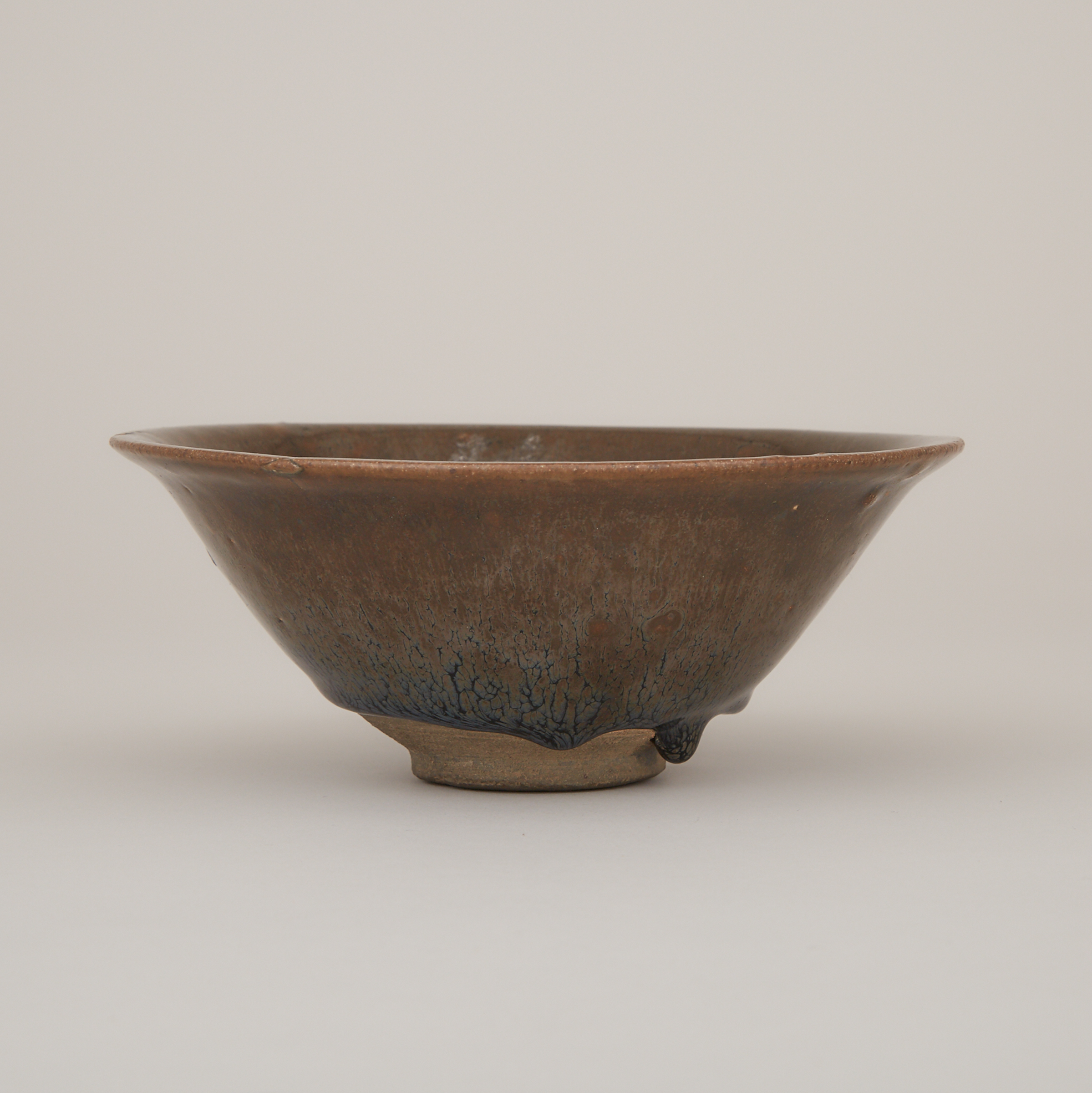 A Large Jian 'Hare's Fur' Flared-Rim Bowl, Southern Song Dynasty