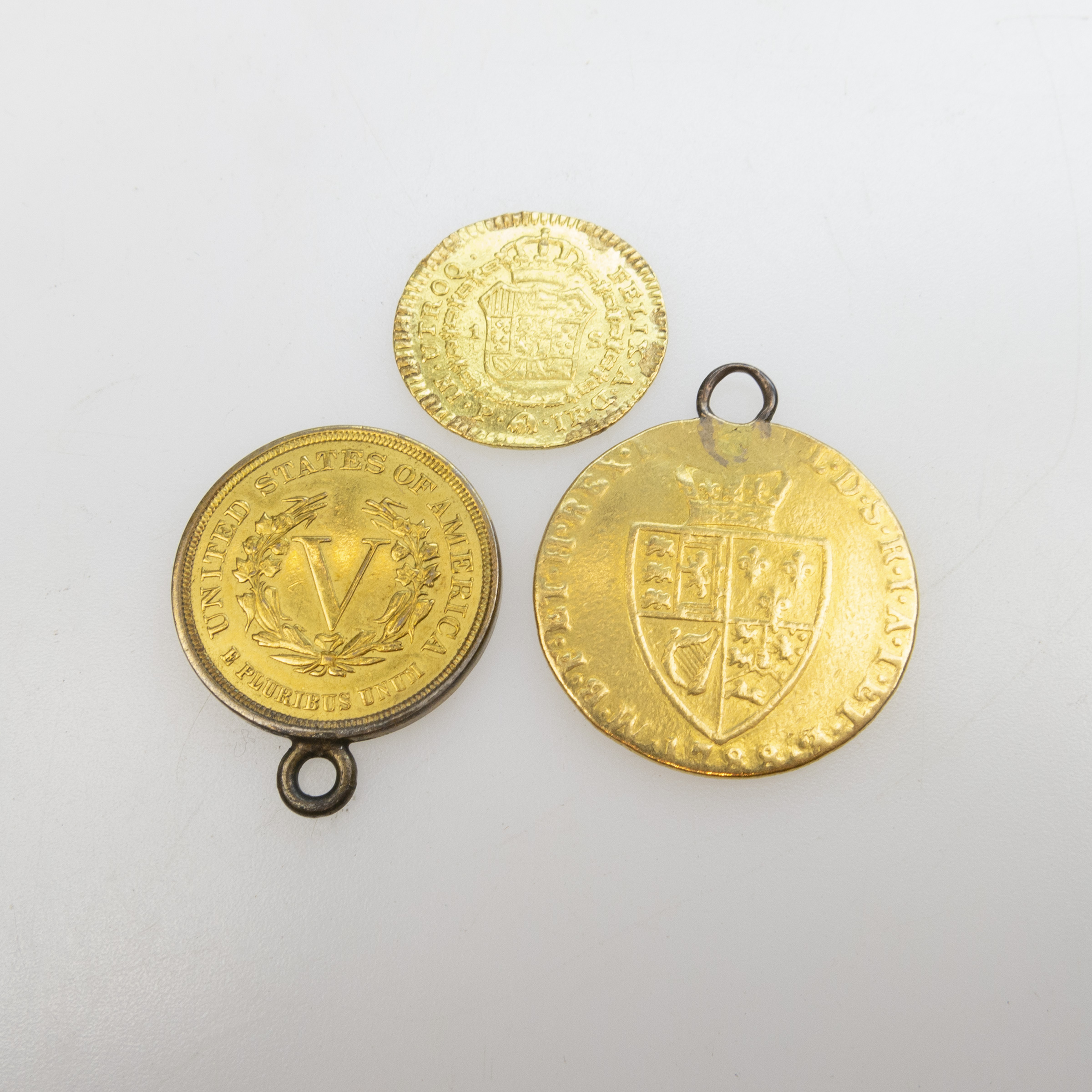 Spanish 1810 One Escudo Gold Coin