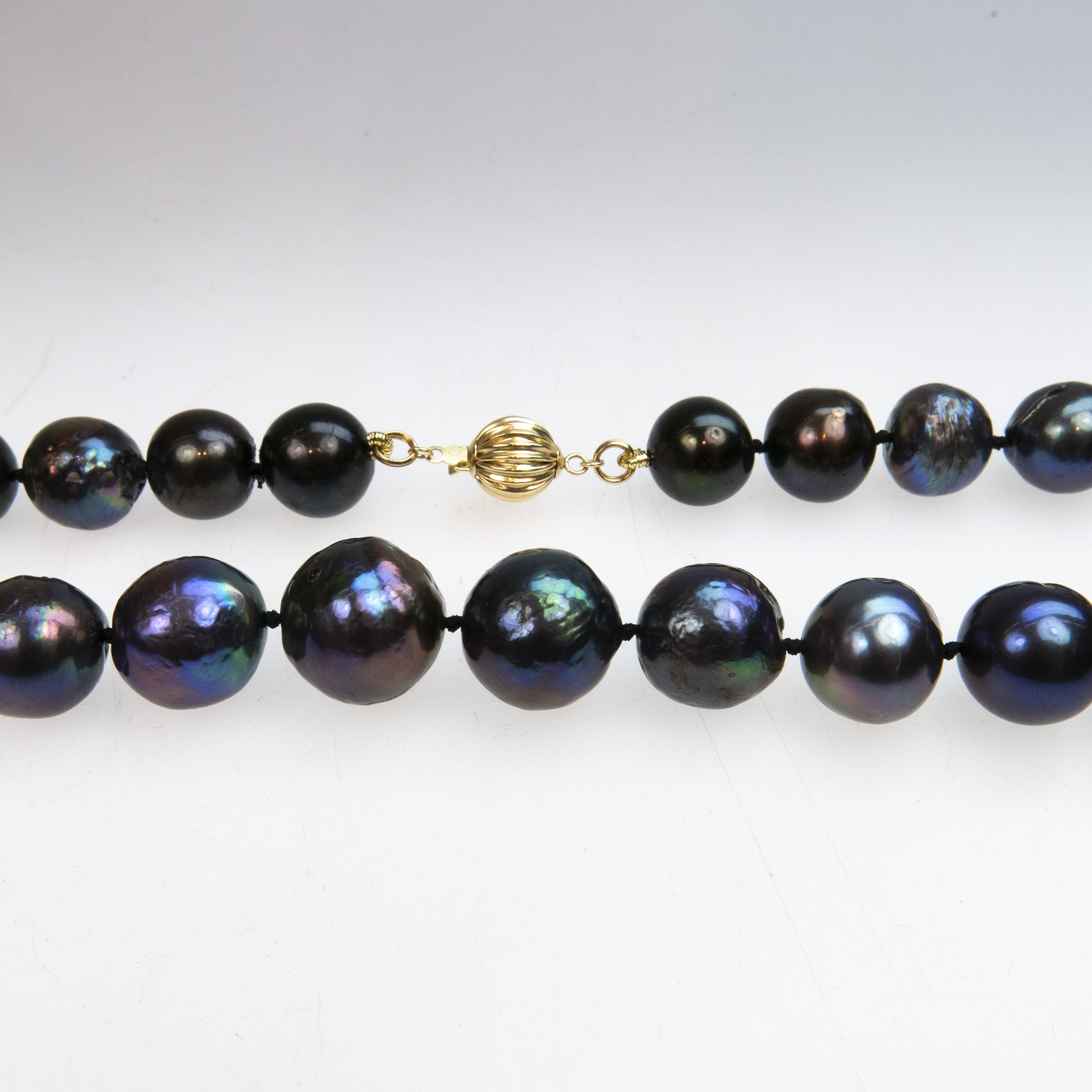 Single Strand Tahitian Baroque Pearl Necklace