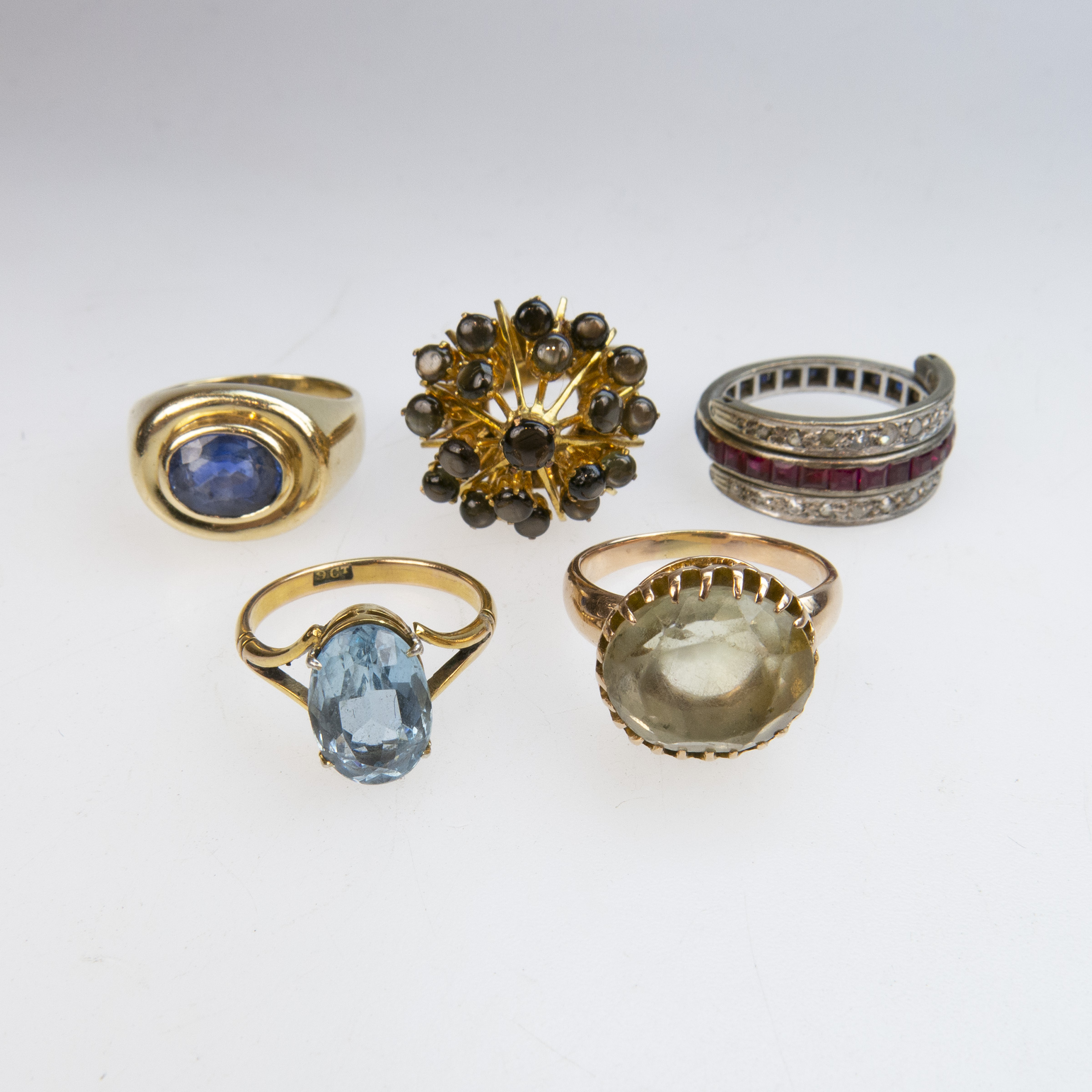 Five Various Rings