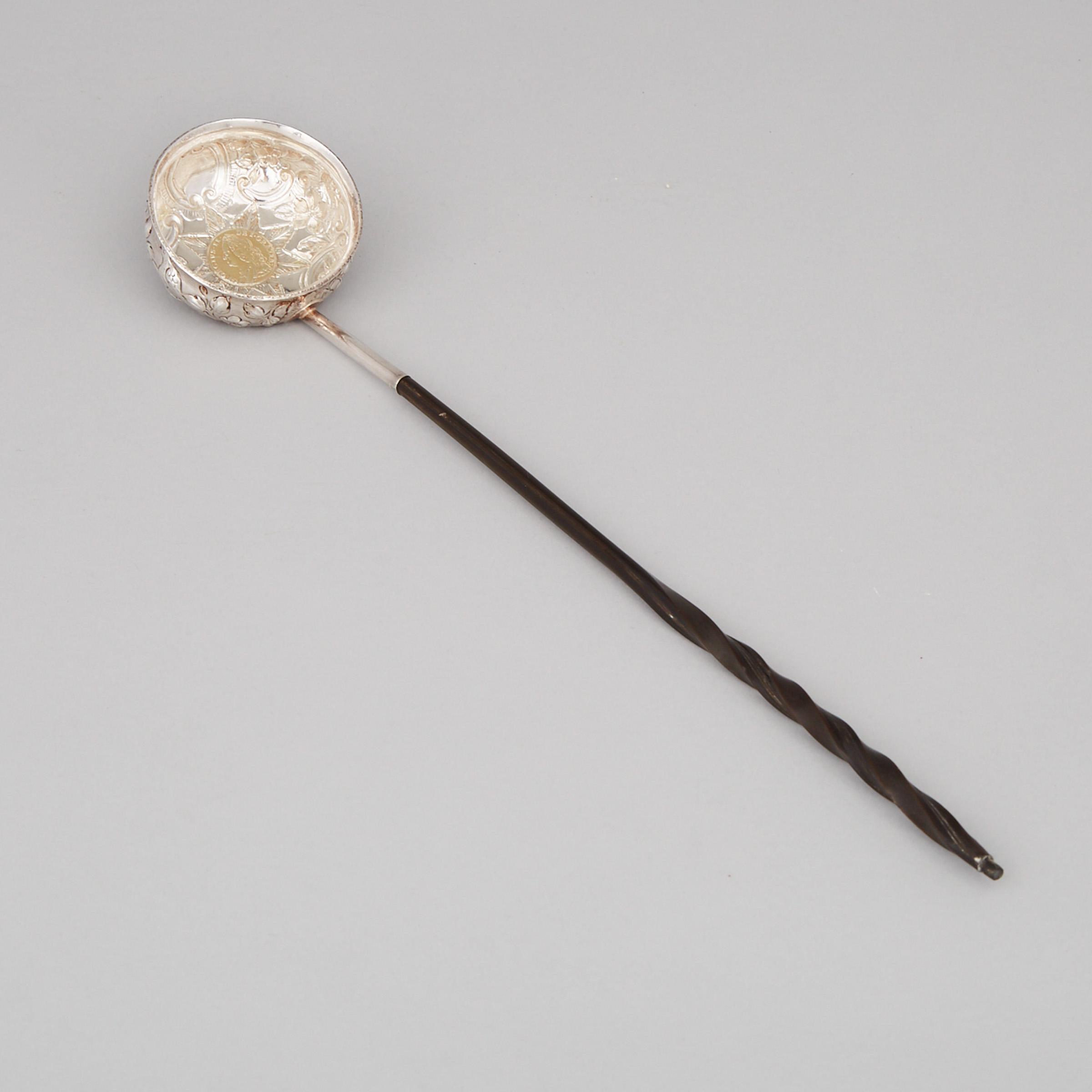 Georgian Silver Toddy Ladle, late 18th century
