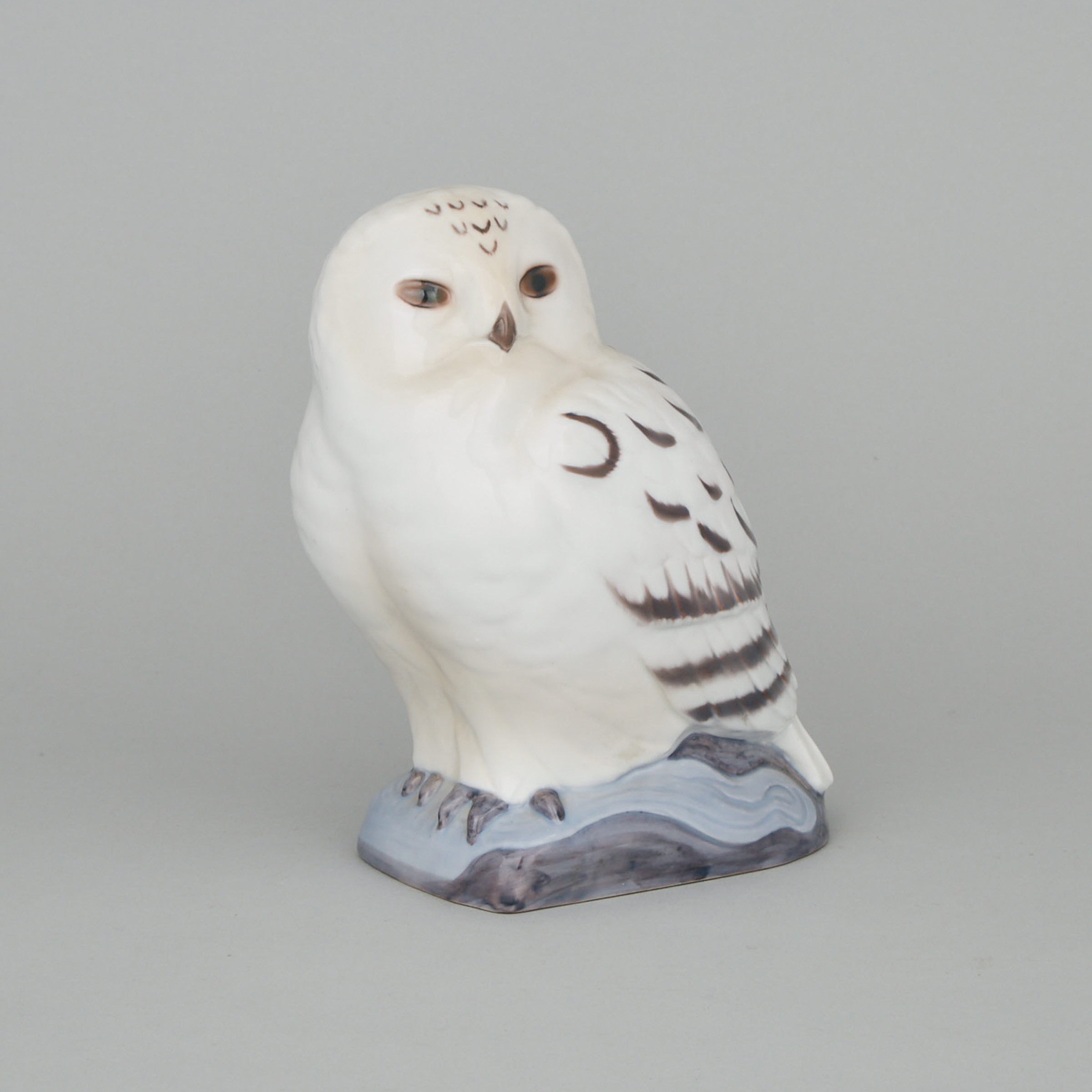 Bing & Grøndahl Model of a Snowy Owl, Karl Otto Johansen, 20th century