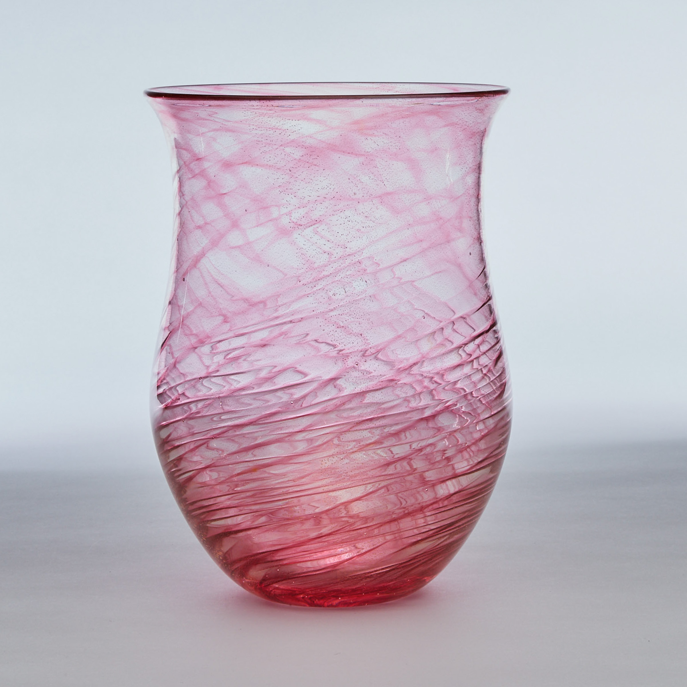 Archimede Seguso Glass Vase, for Tiffany & Co., c.1990