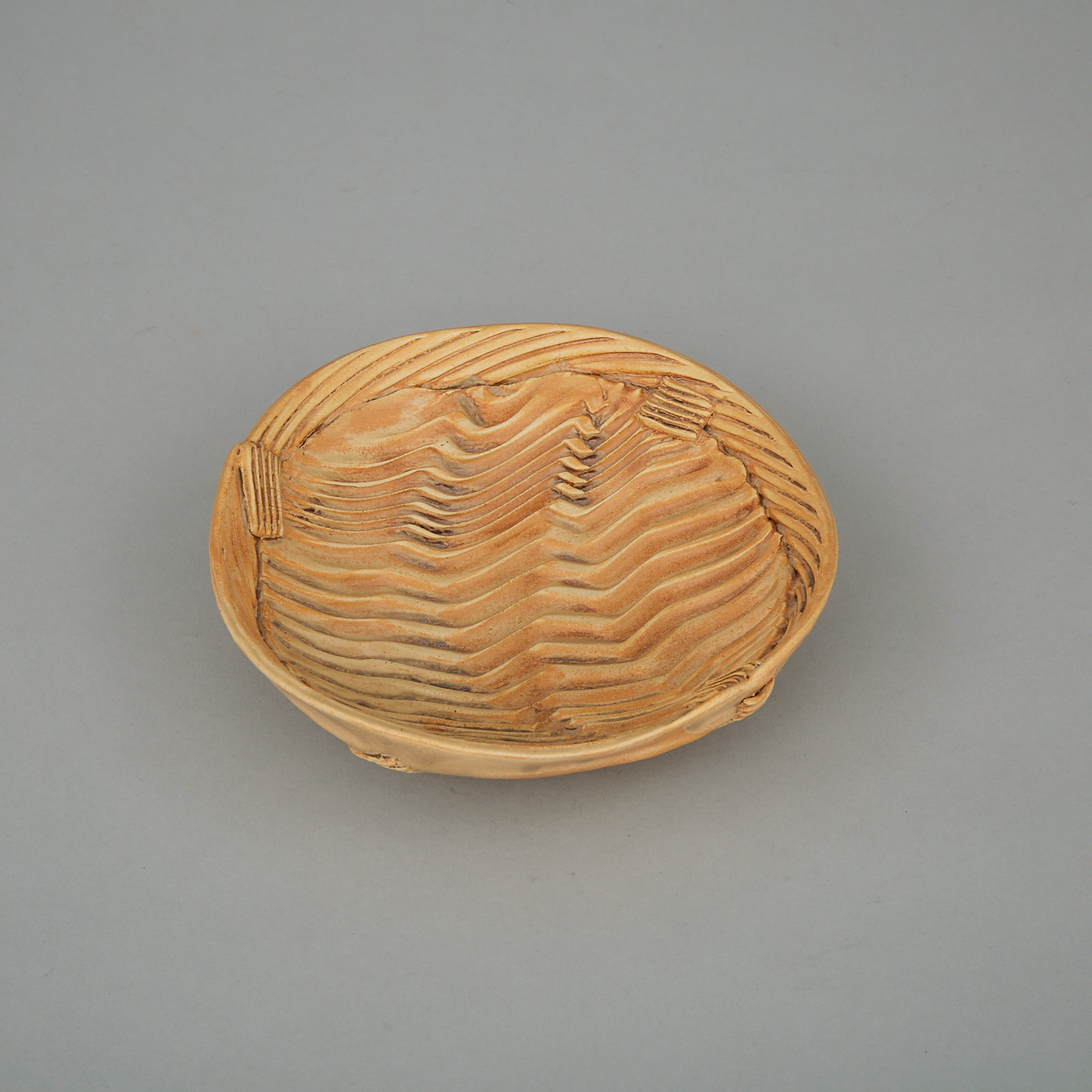 Laurie Rolland, R.C.A. (Canadian, b.1952), Stoneware Dish, 1990s