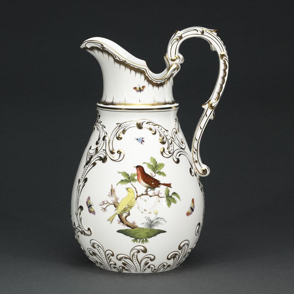 Herend Pitcher, 20th century