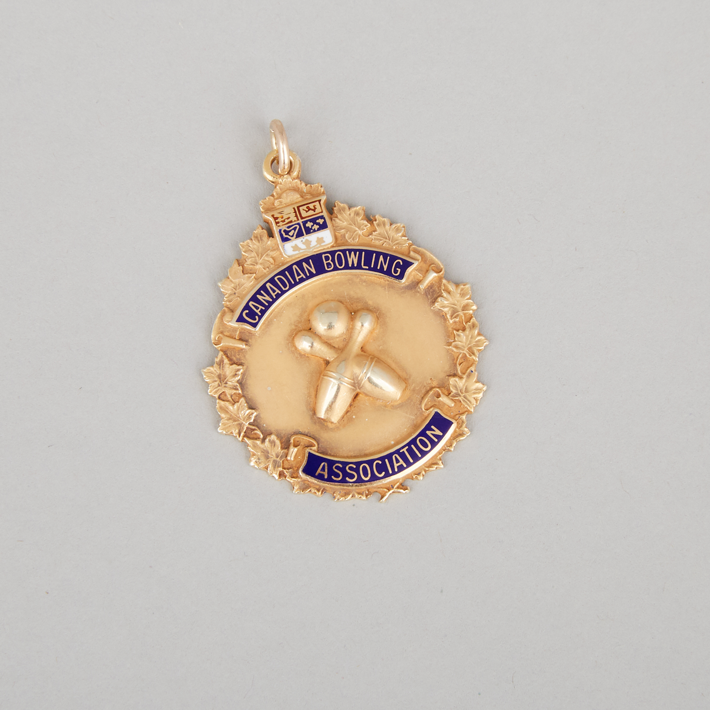 Canadian Bowling Association 10K Gold Medallion, 1934