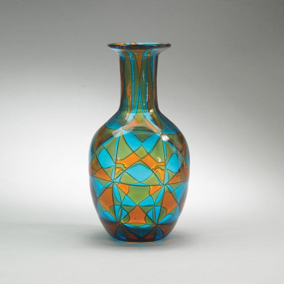Barovier & Toso ‘Intarsio’ Glass Vase, Ercole Barovier, 1960’s