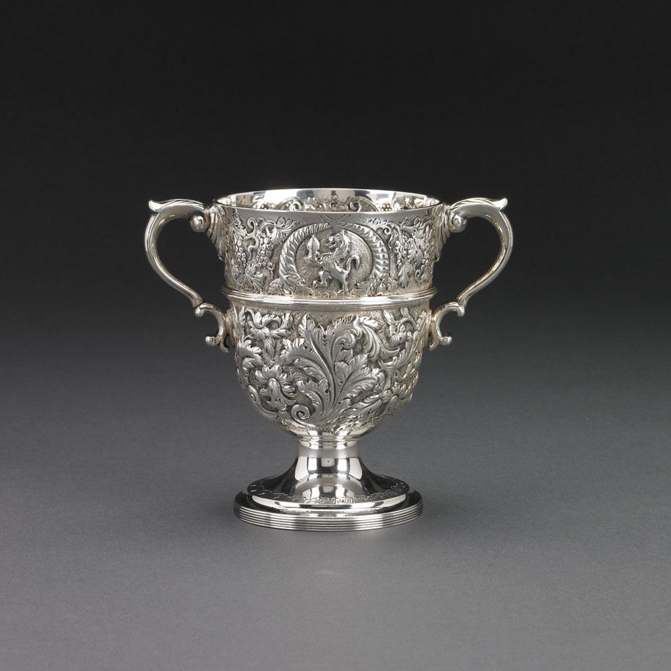 Victorian Silver Two-Handled Cup, Richard Martin & Ebenezer Hall, London, 1889