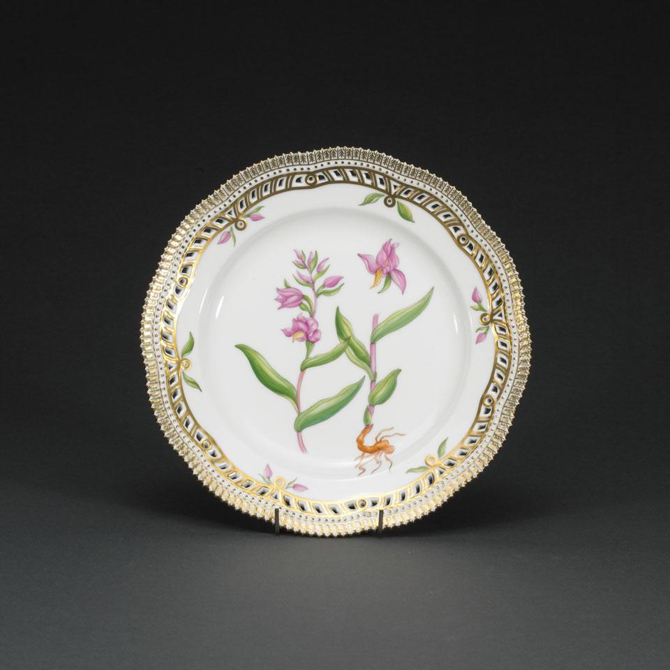 Royal Copenhagen ‘Flora Danica’ Plate, 20th century