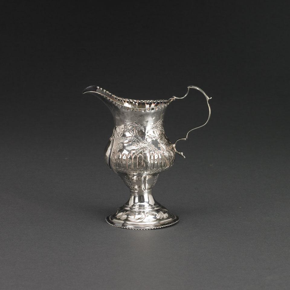 George III Silver Cream Jug, Thomas Sharratt, London, 1777